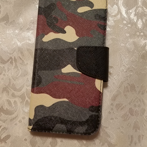 Samsung Galaxy S8 wallet phone case Camouflage, protective case Please go to m - Picture 7 of 12